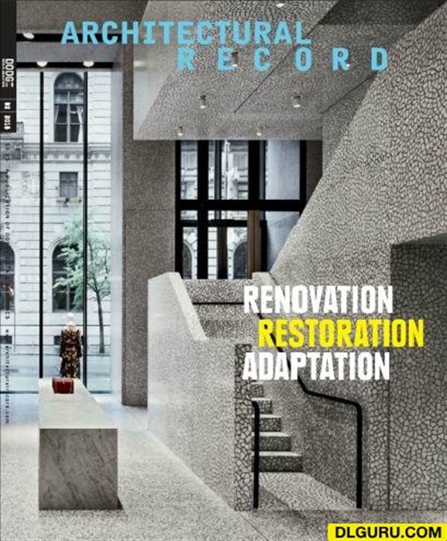 Architectural Record tarjous Architectural Record lehti Architectural Record tilaus