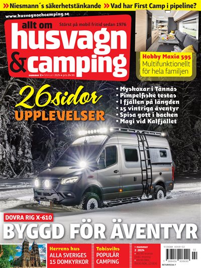 Husvagn & Camping tarjous Husvagn & Camping lehti Husvagn & Camping tilaus
