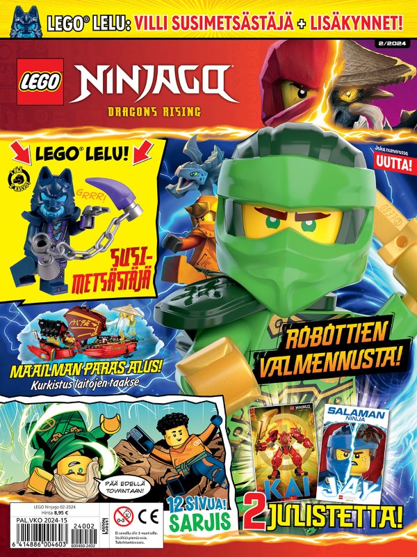 LEGO Ninjago tarjous LEGO Ninjago lehti LEGO Ninjago tilaus