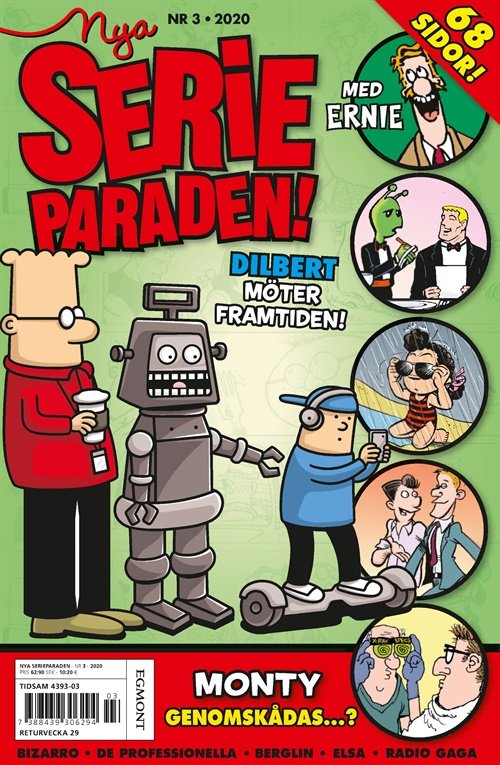 Nya Serieparaden lehti Nya Serieparaden tarjous Nya Serieparaden tilaus