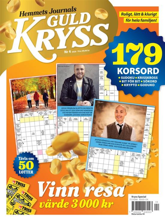 Hemmets Journals GULDKRYSS