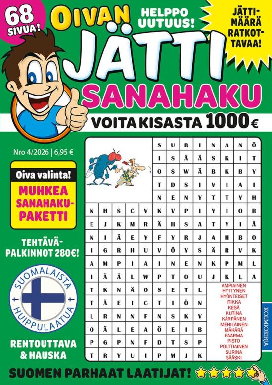 Oivan Jätti Sanahaku